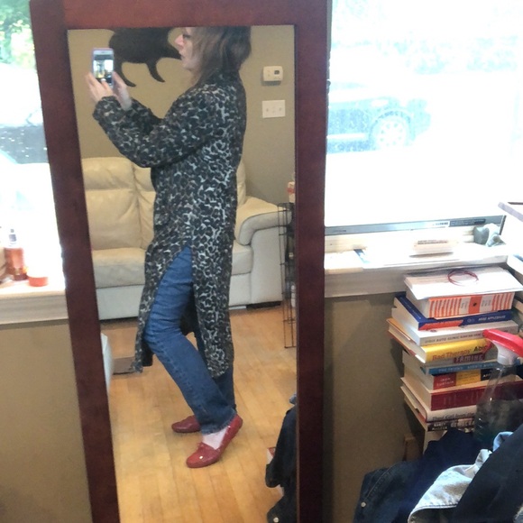 Leith leopard print topper - Picture 2 of 8